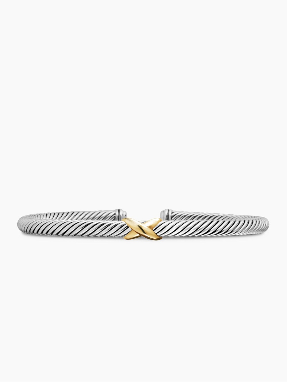 David Yurman X Classic Cable Station Bracelet